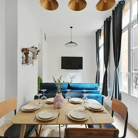 Apartment Cosy - 2br-6p- Strasbourg-saint-denis Paris